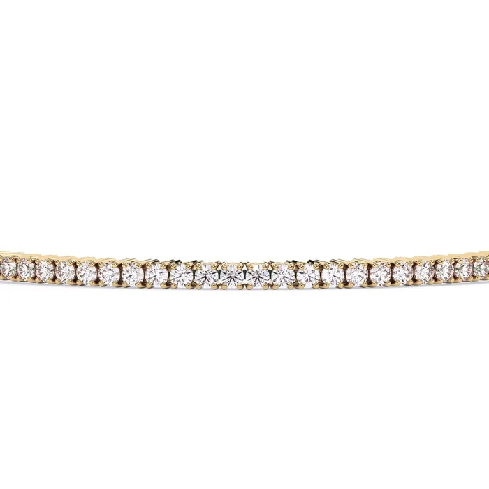 deBebians Bracelets 2 Carat Lab Grown Diamond Tennis Bracelet