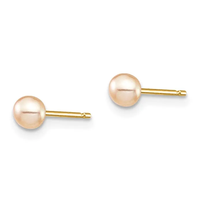 Earrings Madi K Kids 14k 34mm Pink Button Freshwater Cultured Pearl Stud Post Earrings Jewelry Earrings Madi K Kids 14k 34mm Pink Button Freshwater Cultured Pearl Stud Post Earrings Jewelry