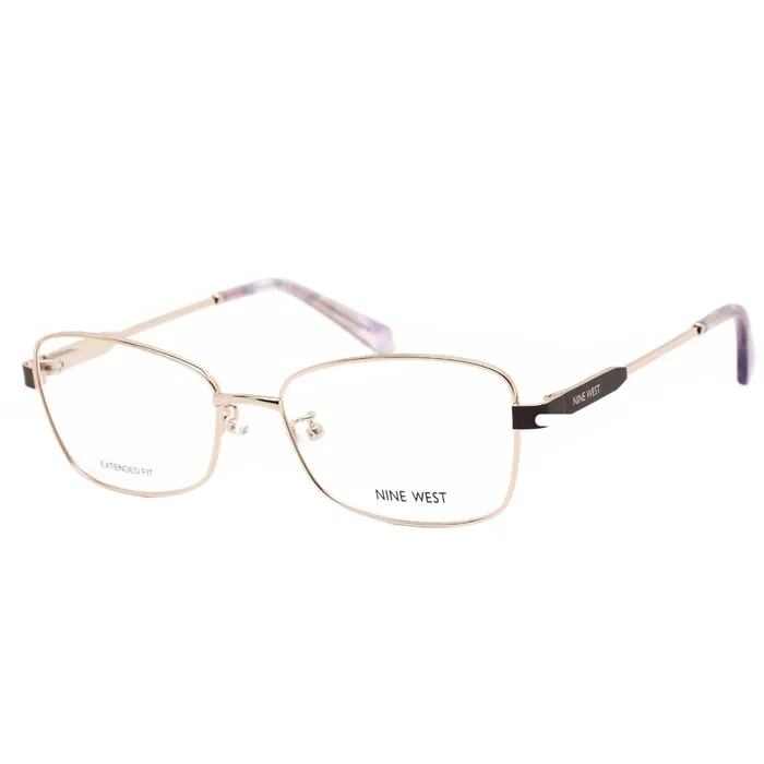Earrings Nine West Womens Eyeglasses Rose Gold Rectangular Full Rim Frame NW1102X 770 Nine West Earrings Nine West Womens Eyeglasses Rose Gold Rectangular Full Rim Frame NW1102X 770 Nine West