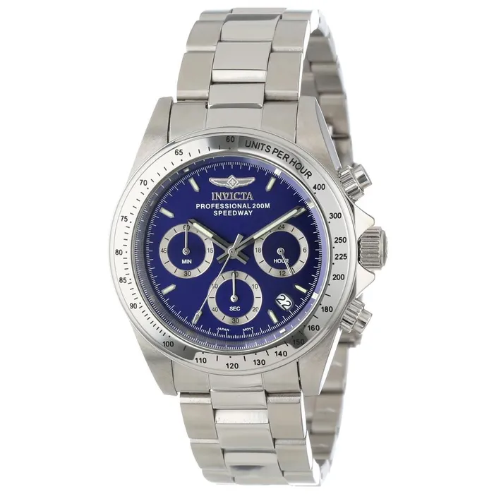 Invicta 14382 Mens Blue Dial Stainless Steel Speedway Chronograph Invicta Bracelets Invicta 14382 Mens Blue Dial Stainless Steel Speedway Chronograph Invicta Bracelets