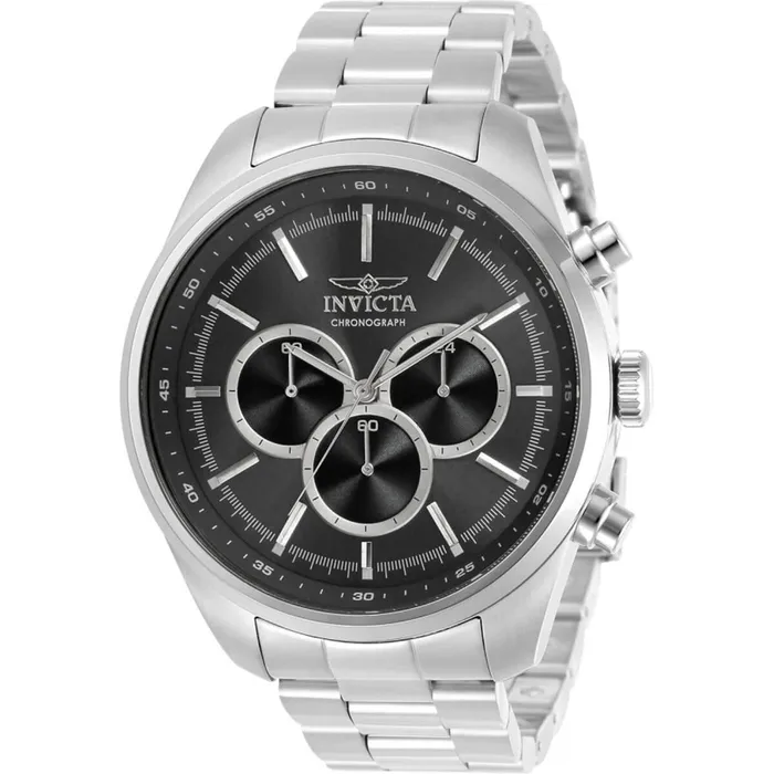 Invicta Bracelets Invicta Mens Chronograph Watch Specialty Black Dial Silver Tone Bracelet 30977 Invicta Bracelets Invicta Mens Chronograph Watch Specialty Black Dial Silver Tone Bracelet 30977