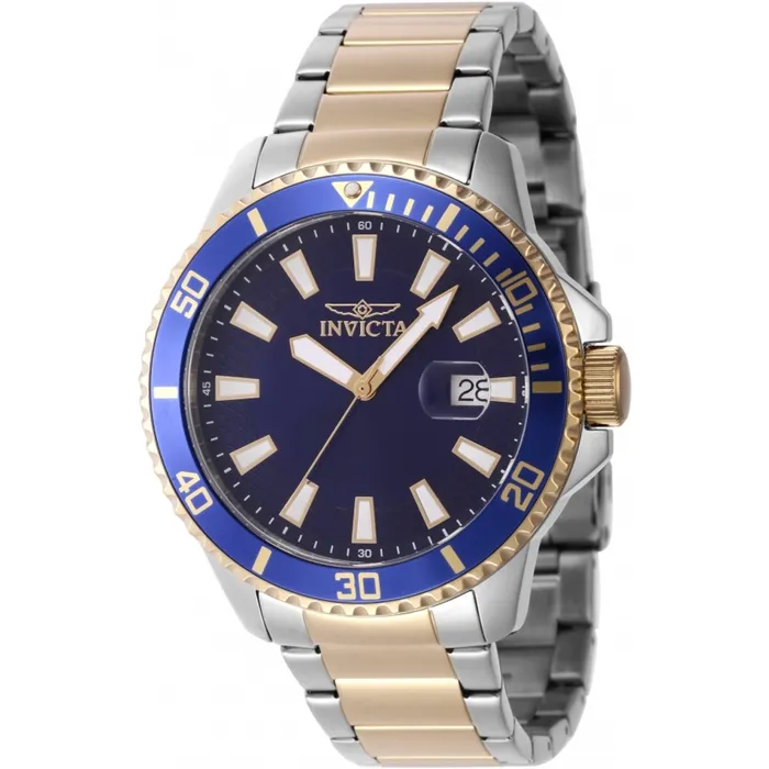 Invicta Bracelets Invicta Mens Quartz Watch Pro Diver BlueGold Tone Bezel Two Tone Bracelet 46142 Invicta Bracelets Invicta Mens Quartz Watch Pro Diver BlueGold Tone Bezel Two Tone Bracelet 46142