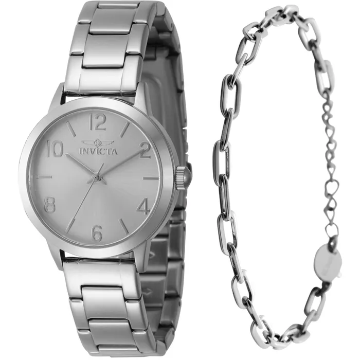 Invicta Bracelets Invicta Womens Watch with Bracelet Set Wildflower Quartz Silver Tone Dial 47270 Invicta Bracelets Invicta Womens Watch with Bracelet Set Wildflower Quartz Silver Tone Dial 47270