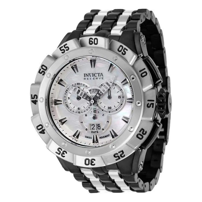 Invicta Invicta Mens Chronograph Watch Ripsaw Silver Tone Rotating Bezel Bracelet 38798 Bracelets Invicta Invicta Mens Chronograph Watch Ripsaw Silver Tone Rotating Bezel Bracelet 38798 Bracelets