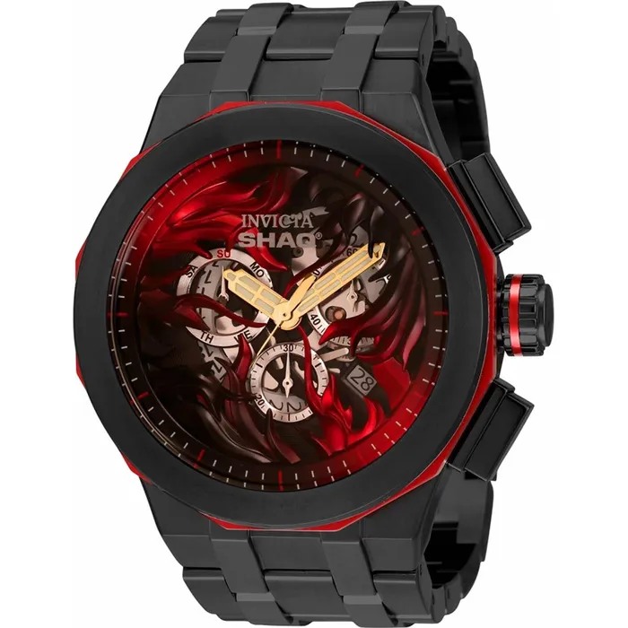 Invicta Mens Chronograph Watch Shaq Swiss Quartz Black Steel Bracelet 34817 Invicta Bracelets Invicta Mens Chronograph Watch Shaq Swiss Quartz Black Steel Bracelet 34817 Invicta Bracelets