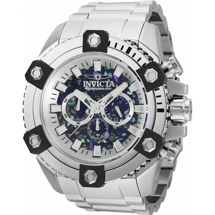 Invicta Mens Quartz Watch Coalition Forces Chrono Silver Steel Bracelet 35974 Invicta Bracelets Invicta Mens Quartz Watch Coalition Forces Chrono Silver Steel Bracelet 35974 Invicta Bracelets