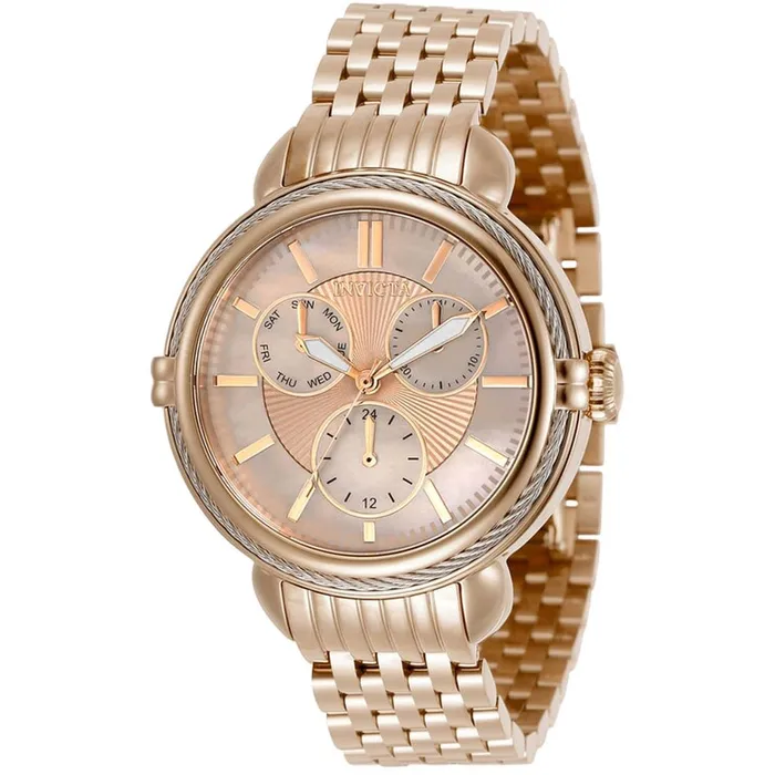 Invicta Womens Quartz Watch Wildflower Rose Gold MOP Dial Bracelet 30854 Invicta Bracelets Invicta Womens Quartz Watch Wildflower Rose Gold MOP Dial Bracelet 30854 Invicta Bracelets