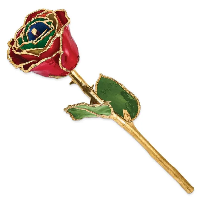 Jewelry Earrings Lacquer Dipped Gold Trim Gypsy Rainbow Rose Jewelry Earrings Lacquer Dipped Gold Trim Gypsy Rainbow Rose