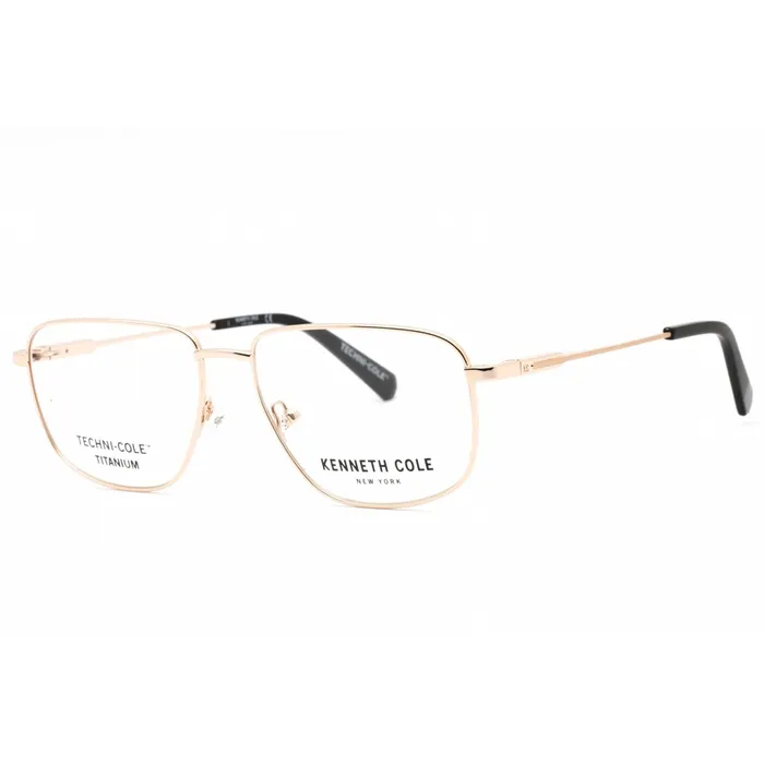 Kenneth Cole New York Mens Eyeglasses Pale Gold Rectangular Frame KC0345 032 Kenneth Cole New York Earrings Kenneth Cole New York Mens Eyeglasses Pale Gold Rectangular Frame KC0345 032 Kenneth Cole New York Earrings