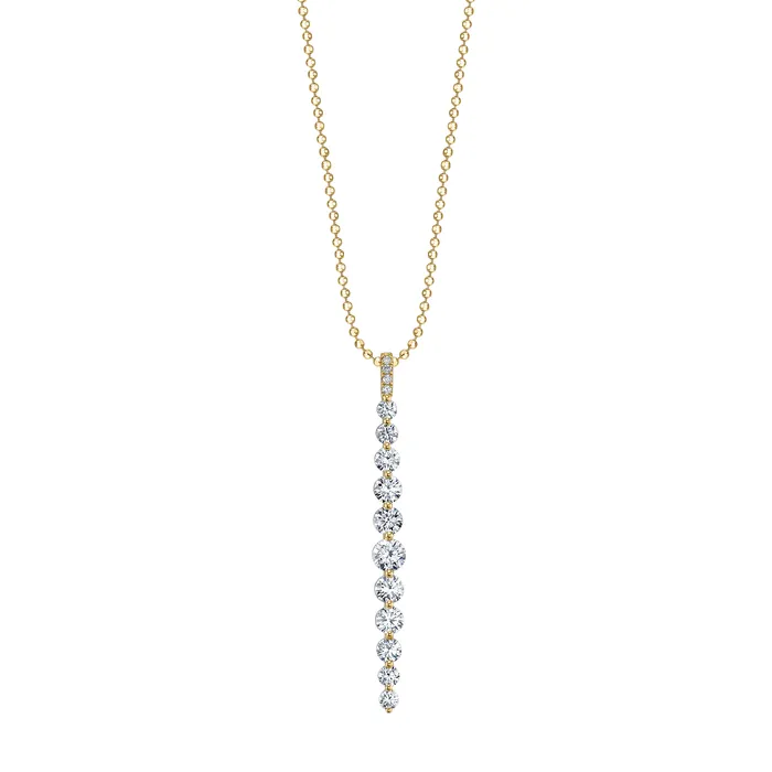 LARGE DIAMOND TWIGGY NECKLACE anitako Necklaces