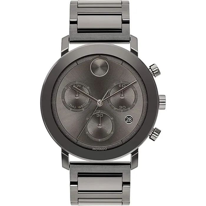Movado Mens Swiss Quartz Watch Bold Evolution Grey Dial Steel Bracelet 3600685 Movado Bracelets Movado Mens Swiss Quartz Watch Bold Evolution Grey Dial Steel Bracelet 3600685 Movado Bracelets