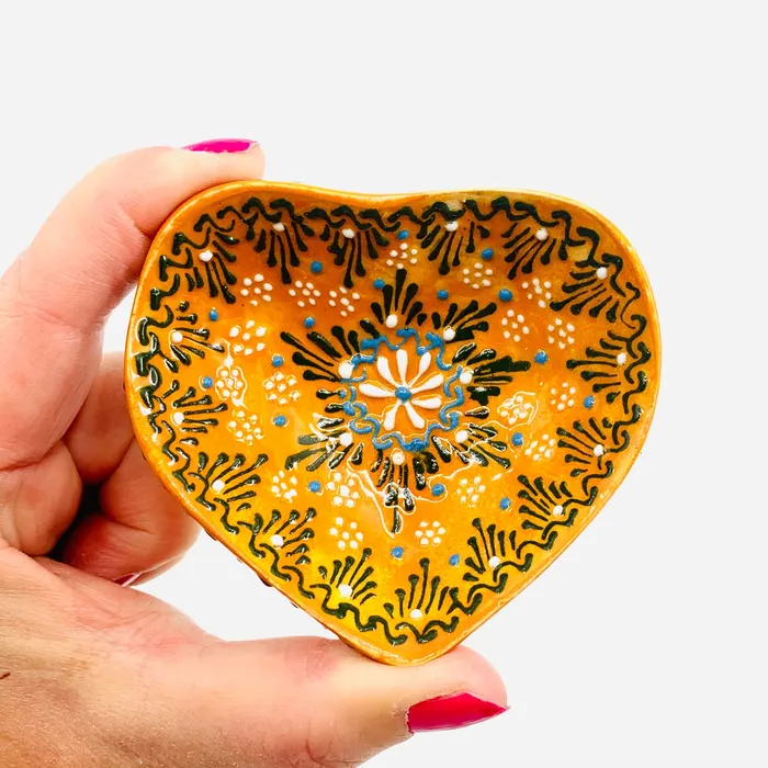 Natto USA Necklaces Heart Design Handmade Turkish Bowl 41