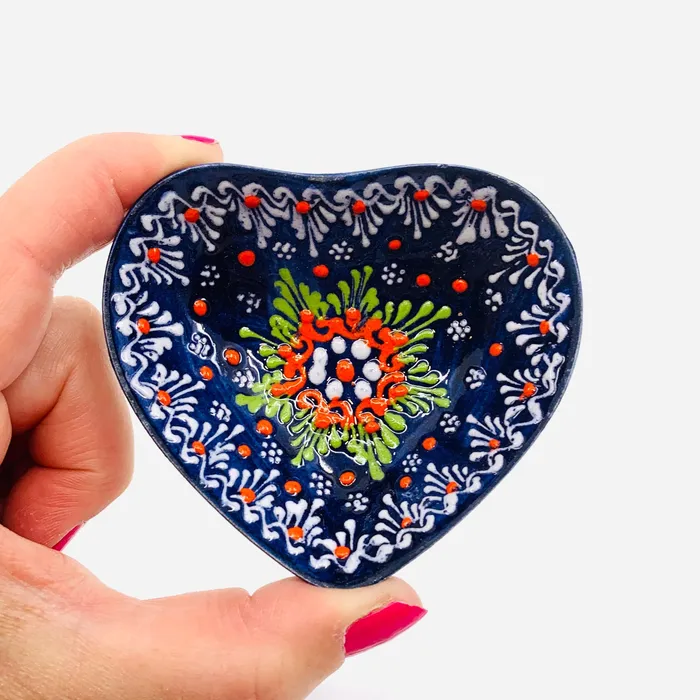 Natto USA Necklaces Heart Design Handmade Turkish Bowl 47