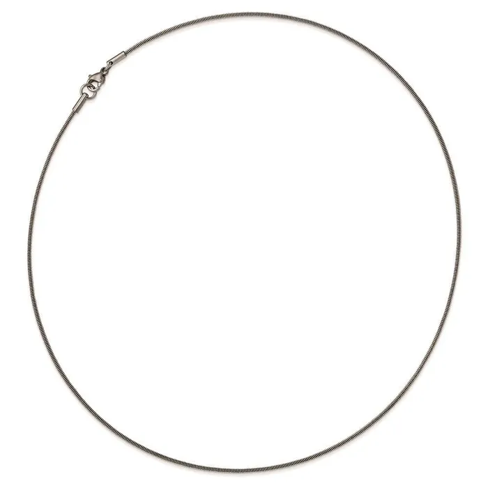 Necklaces Chisel Stainless Steel Polished and Textured Necklace Necklaces Chisel Stainless Steel Polished and Textured Necklace