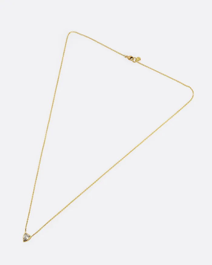 Necklaces DIANA MITCHELL Diamond Shield Pendant Necklace Necklaces DIANA MITCHELL Diamond Shield Pendant Necklace