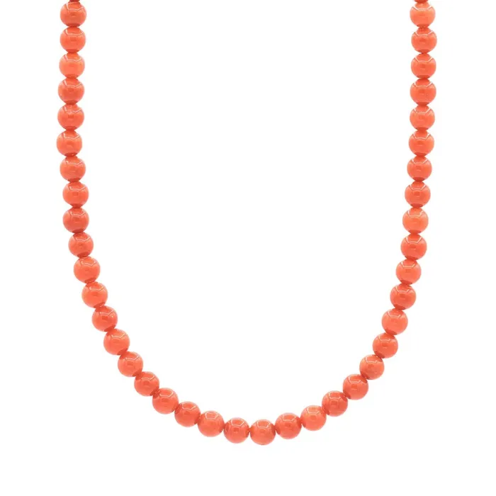Necklaces Earthly Abundance Jewelry Italian Coral Necklace
