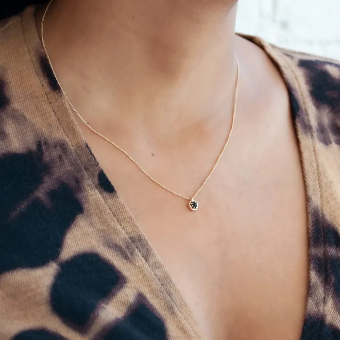 Necklaces Small Spinel Octagon Necklace Lauren Wolf Jewelry