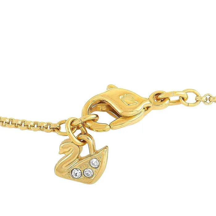 Necklaces Swarovski Swarovski Womens Necklace Corah Yellow Gold and RhodiumPlated Crystal 5111960