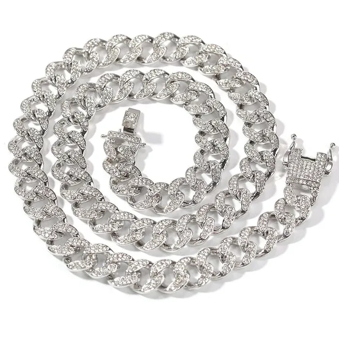 Necklaces VVS Jewelry VVS Jewelry 13MM Cuban Custom Photo Chain