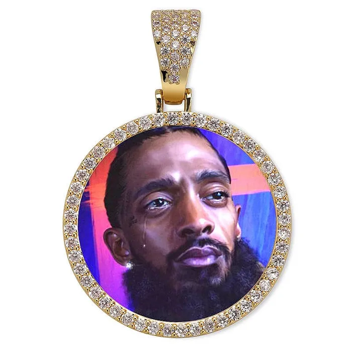 Necklaces VVS Jewelry VVS Jewelry 13MM Cuban Custom Photo Chain