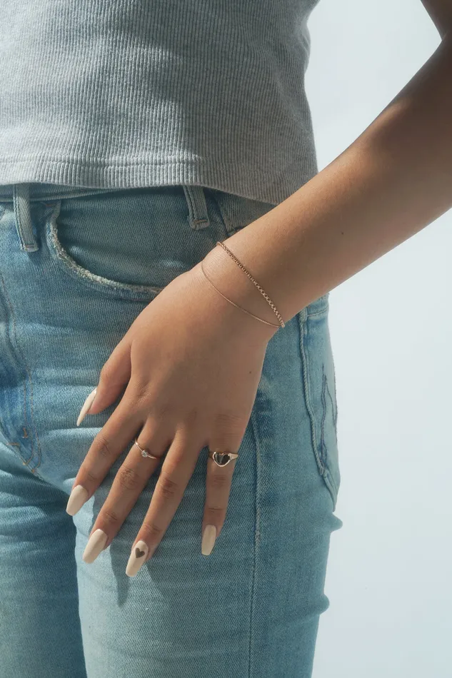 ReadyMade Bracelets Square Rolo Bracelet