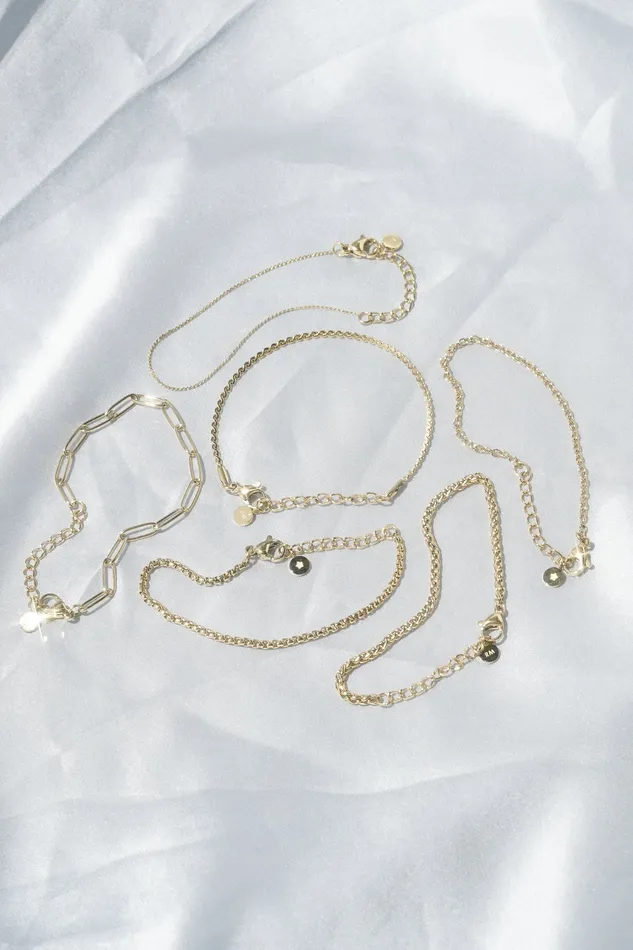 ReadyMade Bracelets Square Rolo Bracelet