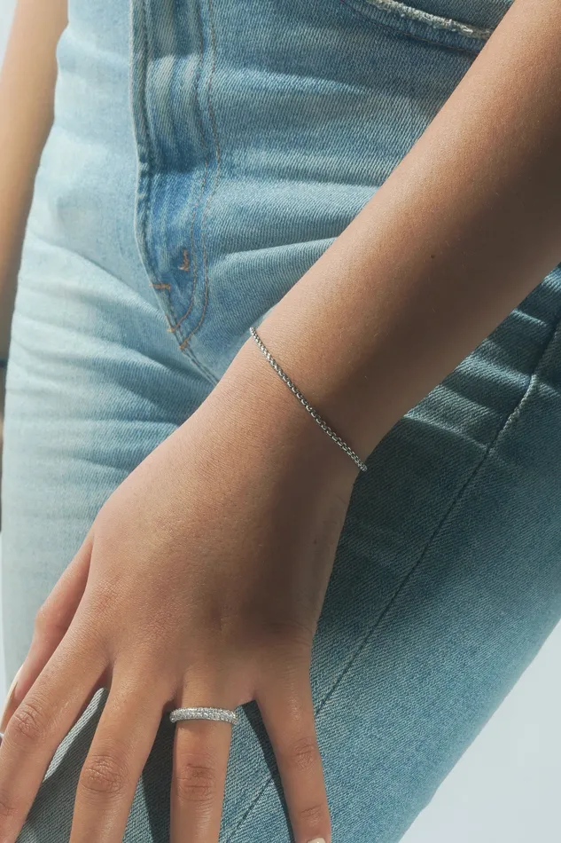 ReadyMade Bracelets Square Rolo Bracelet