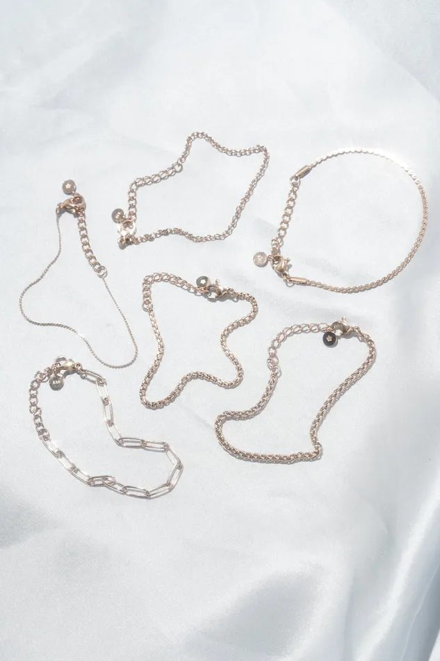 ReadyMade Bracelets Square Rolo Bracelet