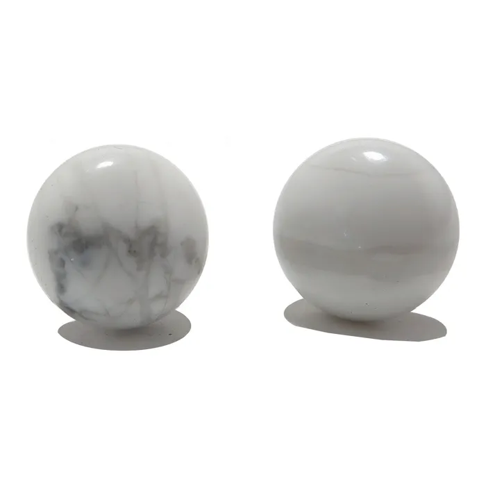 Satin Crystals Earrings Howlite Earrings Pretty Little White Gems Stud Silver
