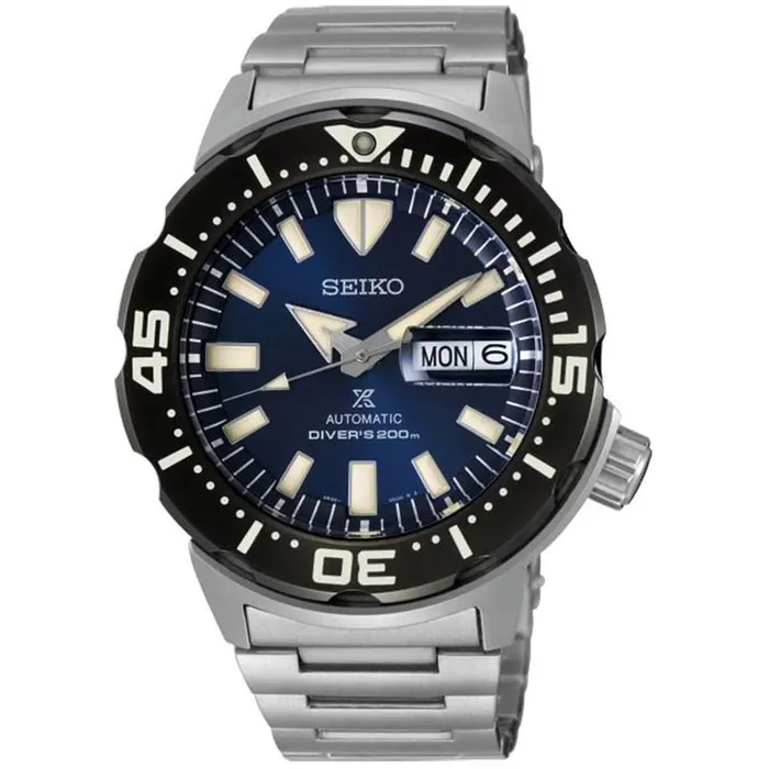 SEIKO Bracelets Seiko Mens Automatic Watch Prospex DayDate Blue Dial Steel Bracelet SRPD25K1 SEIKO Bracelets Seiko Mens Automatic Watch Prospex DayDate Blue Dial Steel Bracelet SRPD25K1