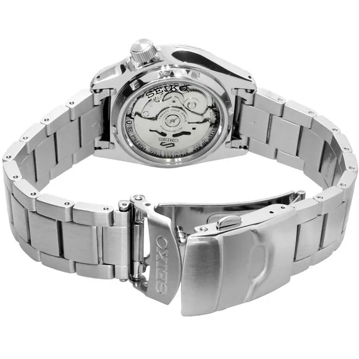 Seiko Mens Watch 5 Sports Power Reserve Black Dial Bracelet SRPE55K1 SEIKO Bracelets Seiko Mens Watch 5 Sports Power Reserve Black Dial Bracelet SRPE55K1 SEIKO Bracelets