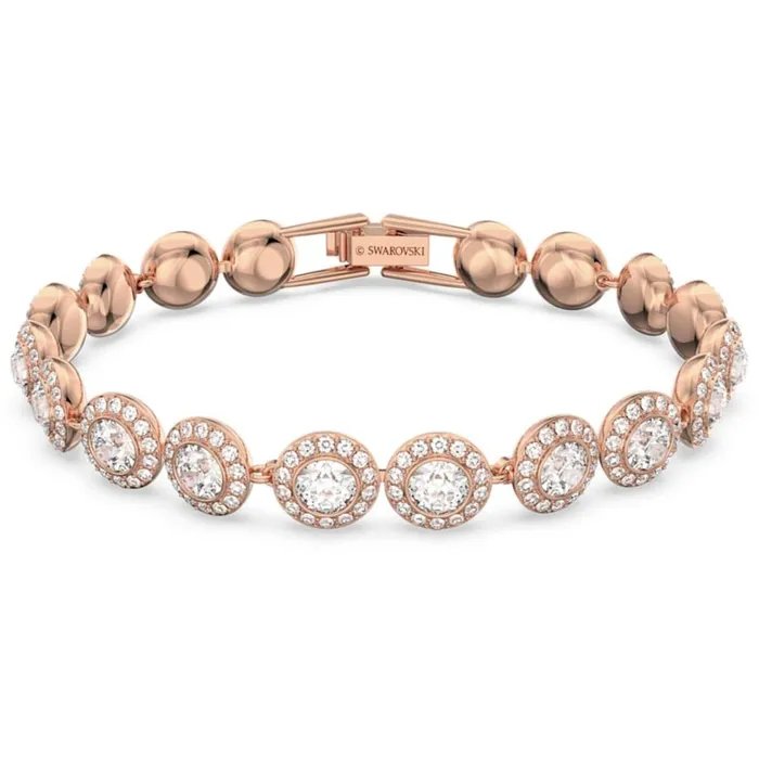 Swarovski Womens Bracelet Angelic Crystals Rose Gold Plated Medium 5240513 Swarovski Bracelets Swarovski Womens Bracelet Angelic Crystals Rose Gold Plated Medium 5240513 Swarovski Bracelets
