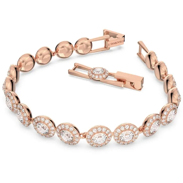 Swarovski Womens Bracelet Angelic Crystals Rose Gold Plated Medium 5240513 Swarovski Bracelets Swarovski Womens Bracelet Angelic Crystals Rose Gold Plated Medium 5240513 Swarovski Bracelets