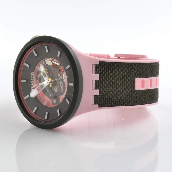 Swatch Swatch Womens Watch The January Collection Misty Cliffs Swiss Quartz SB05P100 Watches Swatch Swatch Womens Watch The January Collection Misty Cliffs Swiss Quartz SB05P100 Watches