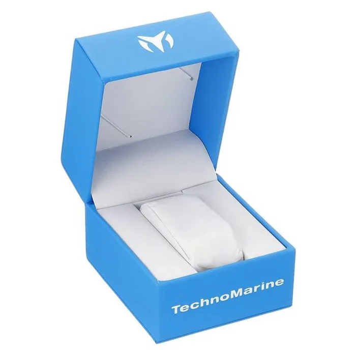 TechnoMarine Bracelets Technomarine Mens Chronograph Watch Cruise Crystal Blue Dial Bracelet TM121234 TechnoMarine Bracelets Technomarine Mens Chronograph Watch Cruise Crystal Blue Dial Bracelet TM121234