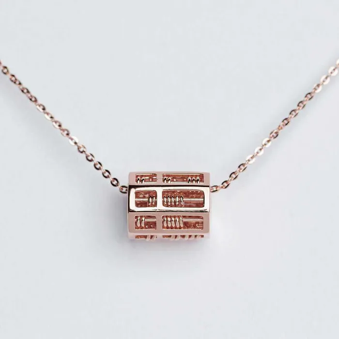 The Plethora Abacus Wealth Necklace Hoseiki Jewelry Necklaces