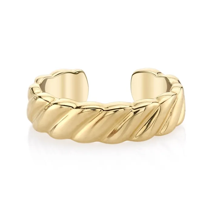 THIN BRAID EAR CUFF anitako Earrings