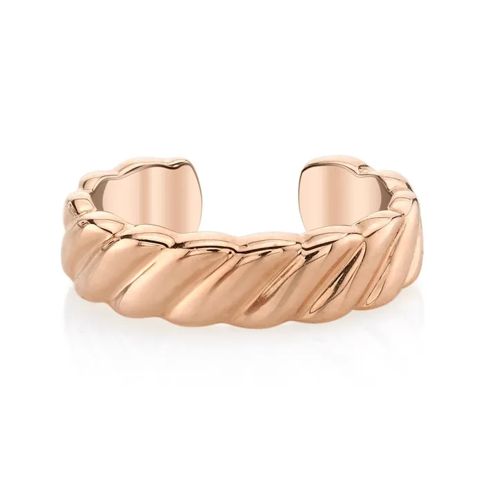 THIN BRAID EAR CUFF anitako Earrings