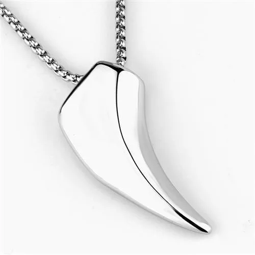 TK2006 High polished no plating Stainless Steel Necklace with No Stone Alamode Necklaces