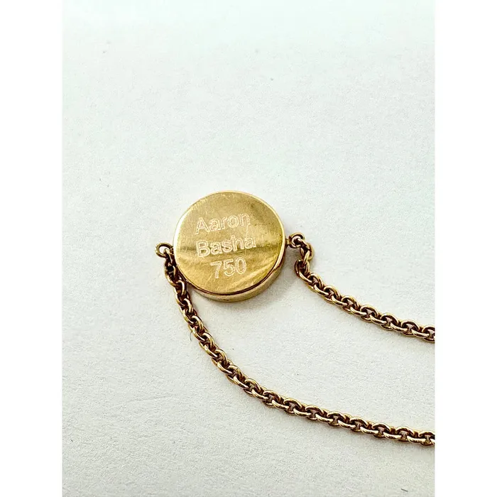 Aaron Basha Bracelets Aaron Basha 18K Rose Gold Evil Eye Pendant Bracelet
