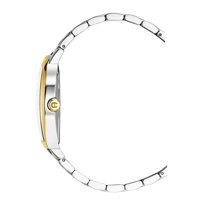 Aigner Aigner Daiano Gents Green Dial SilverGold Stainless Steel Watch Earrings Aigner Aigner Daiano Gents Green Dial SilverGold Stainless Steel Watch Earrings