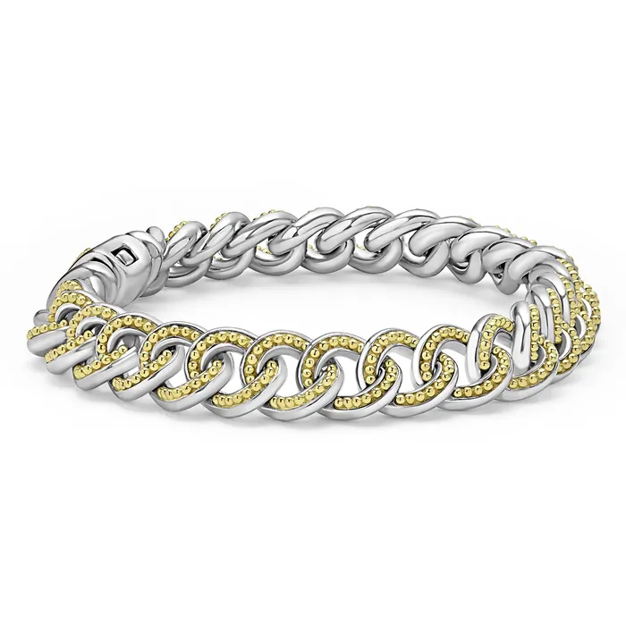 Anthem TwoTone Curb Chain Bracelet LAGOS Bracelets