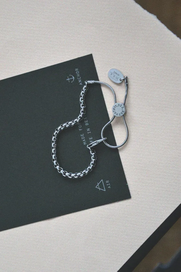 Bracelets Air Anchor StainlessSteel Adjustable Endgame Chain Bracelet