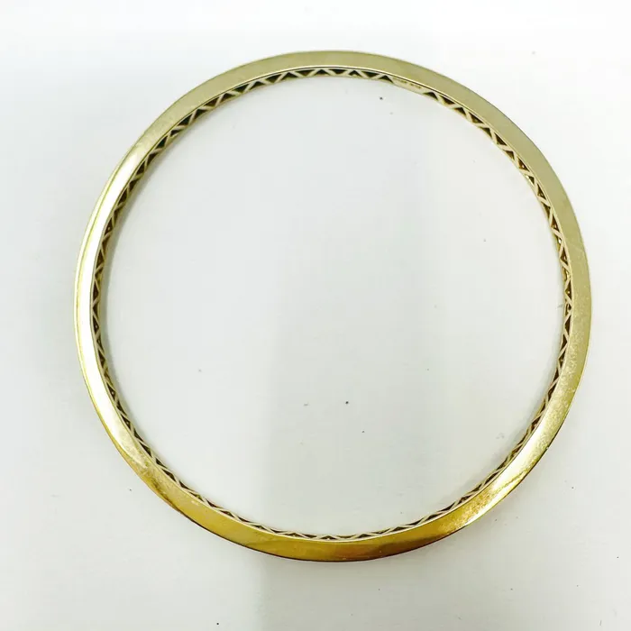 Bracelets Jewelry 18K Gold Bangle Bracelet with 100 Full Cut Diamonds