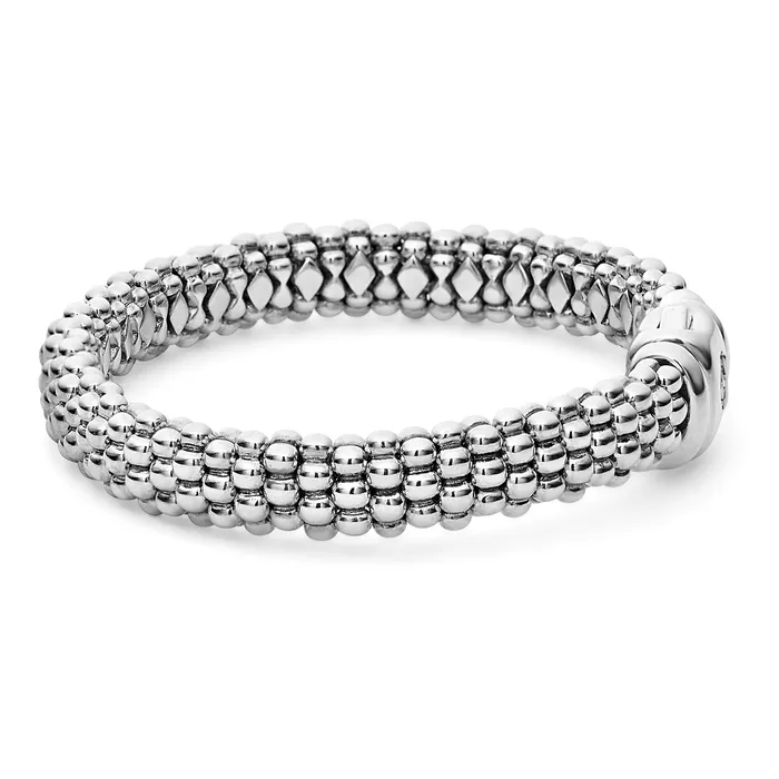 Bracelets Lagos Signature Caviar Silver Caviar Bracelet 9mm Bracelets Lagos Signature Caviar Silver Caviar Bracelet 9mm