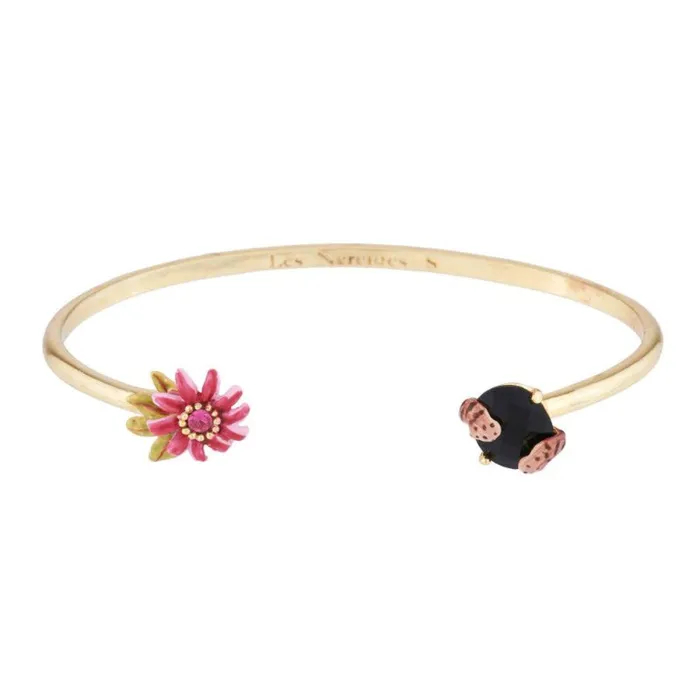 Bracelets Les Nereides Passion Flower Felin Paws And Carved Crystal Bangle Bracelet Les Nereides Bracelets Les Nereides Passion Flower Felin Paws And Carved Crystal Bangle Bracelet Les Nereides