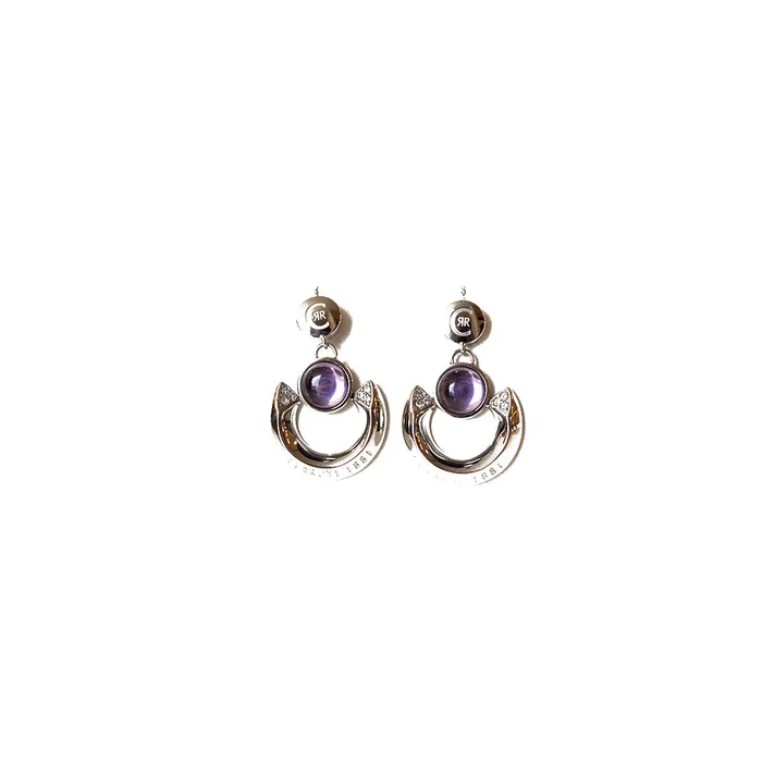 Cerruti Earrings Cerruti Ladies Earrings Amethyst