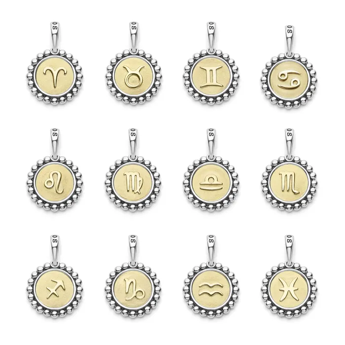 Charm Necklaces LAGOS Signature Caviar Capricorn Zodiac Charm Charm Necklaces LAGOS Signature Caviar Capricorn Zodiac Charm