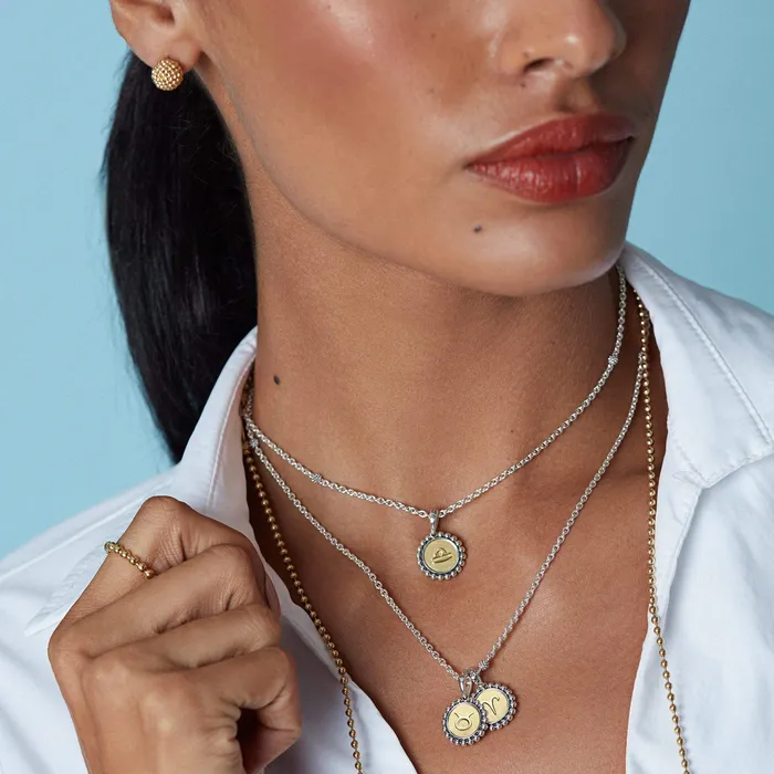Charm Necklaces LAGOS Signature Caviar Capricorn Zodiac Charm Charm Necklaces LAGOS Signature Caviar Capricorn Zodiac Charm