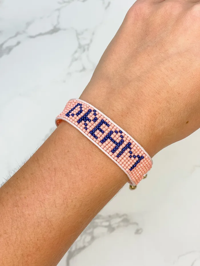 Dream Beaded Adjustable Bracelet Prep Obsessed TL Bracelets